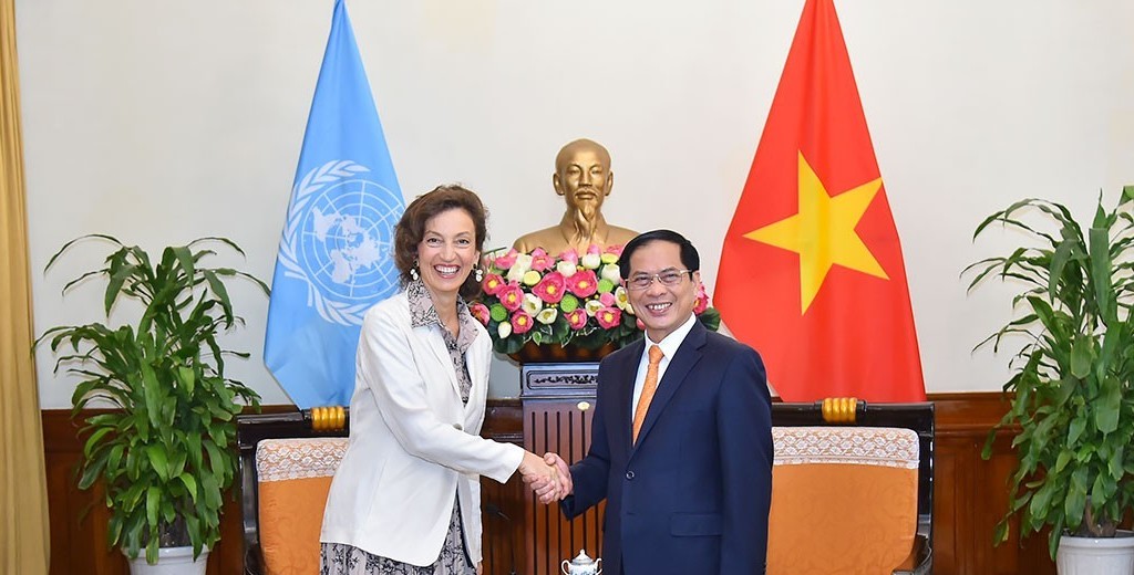 UNESCO sẽ tiếp tục hỗ trợ Việt Nam trên nhiều lĩnh vực