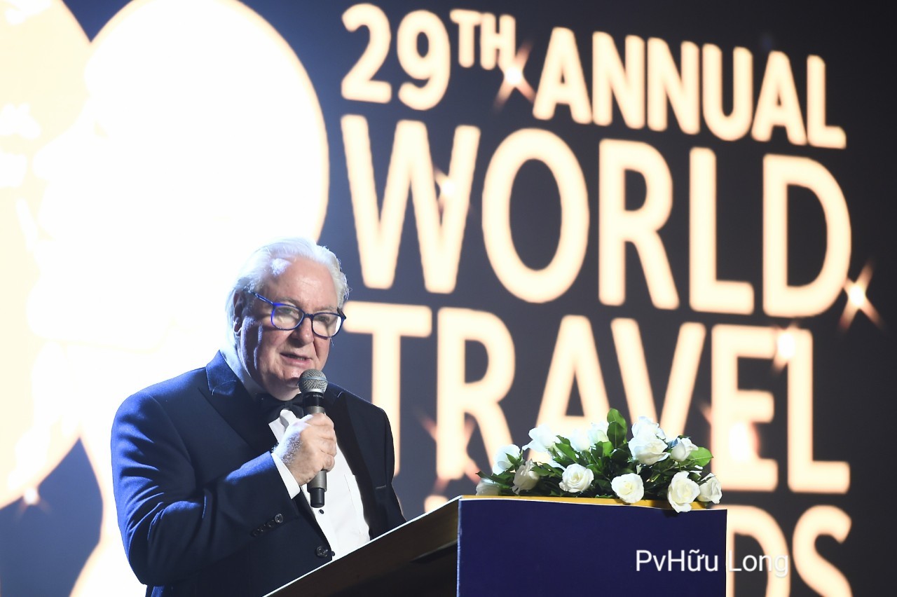 Ông Graham Cooke - nhà sáng lập kiêm Chủ tịch Tổ chức World Travel Awards.