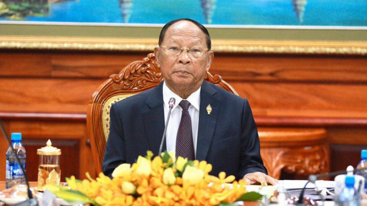Chủ tịch Quốc hội Campuchia Heng Samrin