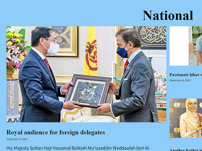 Truyền thông Brunei đăng tải thông tin chuyến thăm của Bộ trưởng Ngoại giao Việt Nam