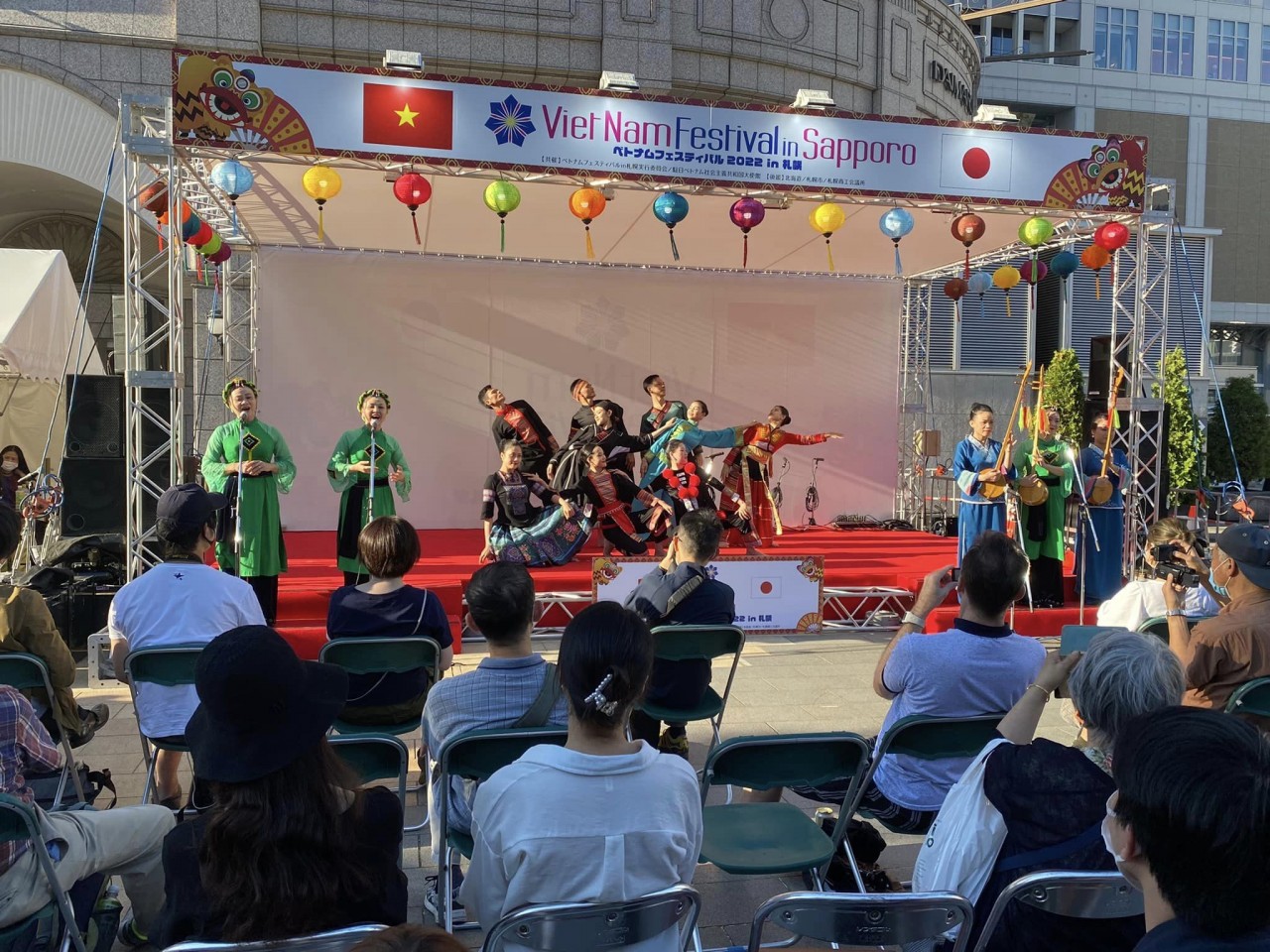 Những sắc màu rực rỡ tại Lễ hội Việt Nam tại Sapporo 2022