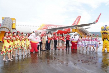 Tiếp tục mở rộng mạng bay đến Ấn Độ, Vietjet khai trương hai đường bay mới kết nối Phú Quốc với New Delhi, Mumbai