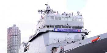Hai tàu hải quân Hàn Quốc thăm Thành phố Hồ Chí Minh