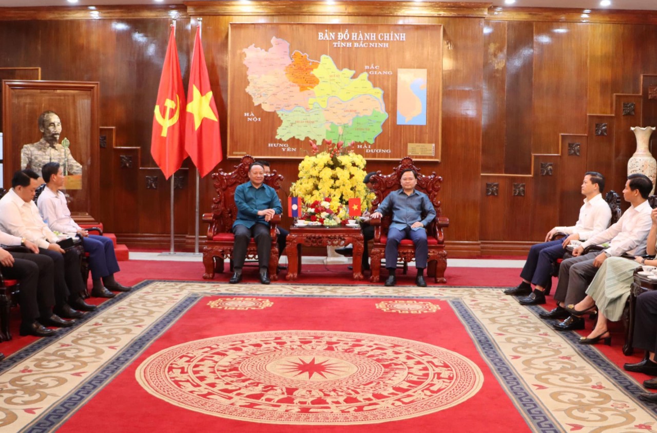 Tỉnh Bắc Ninh phát triển mối quan hệ hợp tác với các địa phương của Lào