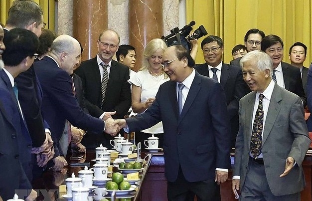 Chủ tịch nước tiếp các nhà khoa học đạt giải Nobel