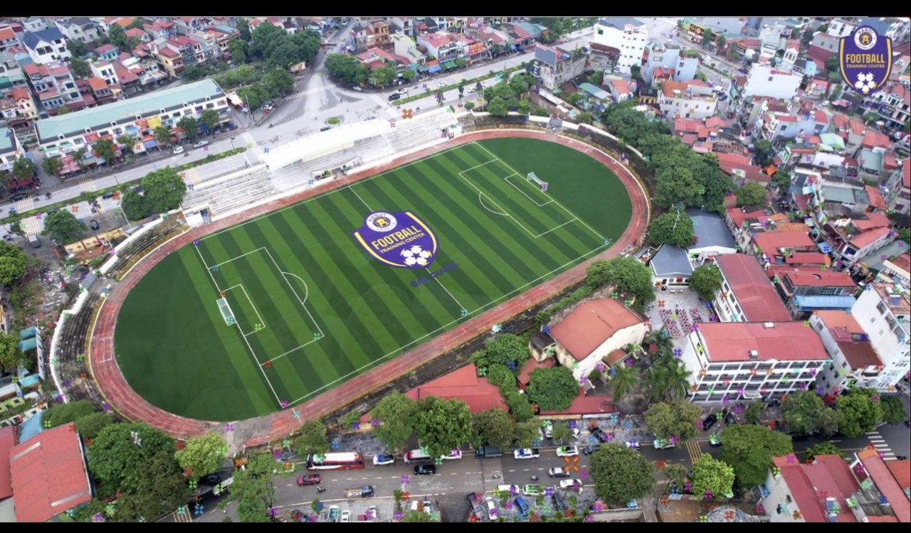 CLB bóng đá Hà Nội khánh thành trung tâm đào tạo bóng đá trẻ tại Bắc Giang