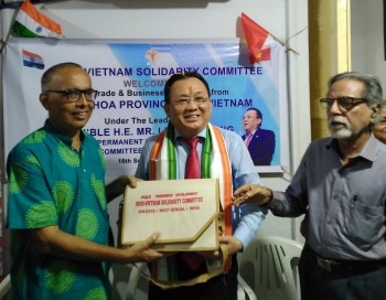 Ủy ban Đoàn kết Ấn Độ Việt Nam đón tiếp Đoàn đại biểu Khánh Hòa