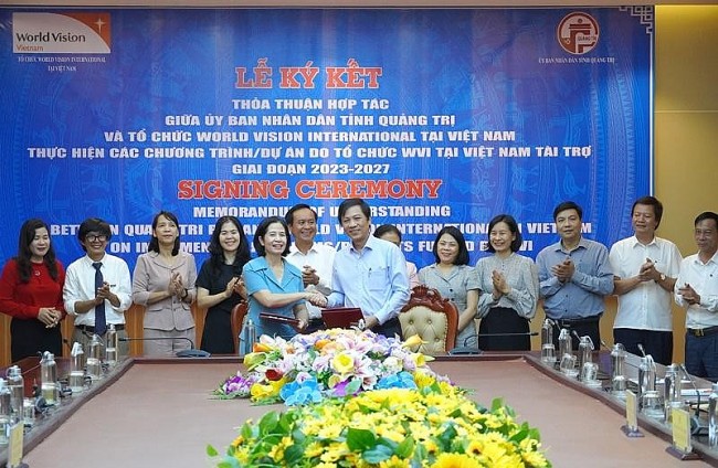 Giai đoạn 2023-2027, Tổ chức Tầm nhìn Thế giới tại Việt Nam (WVI) hỗ trợ Quảng Trị gần 9,8 triệu USD