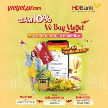 Cùng HDBank đặt vé máy bay giờ nào cũng rẻ