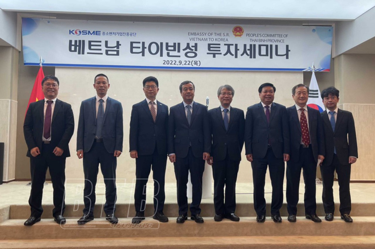 Tỉnh Thái Bình nỗ lực thu hút các nhà đầu tư Hàn Quốc