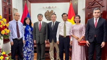 Hội Hữu nghị Việt Nam - Armenia mừng lễ kỷ niệm Ngày Quốc khánh Armenia