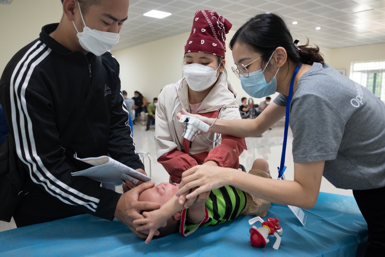 Operation Smile phối hợp phẫu thuật miễn phí cho 74 trẻ em bị tật hàm mặt tại Sơn La và các tỉnh thành lân cận