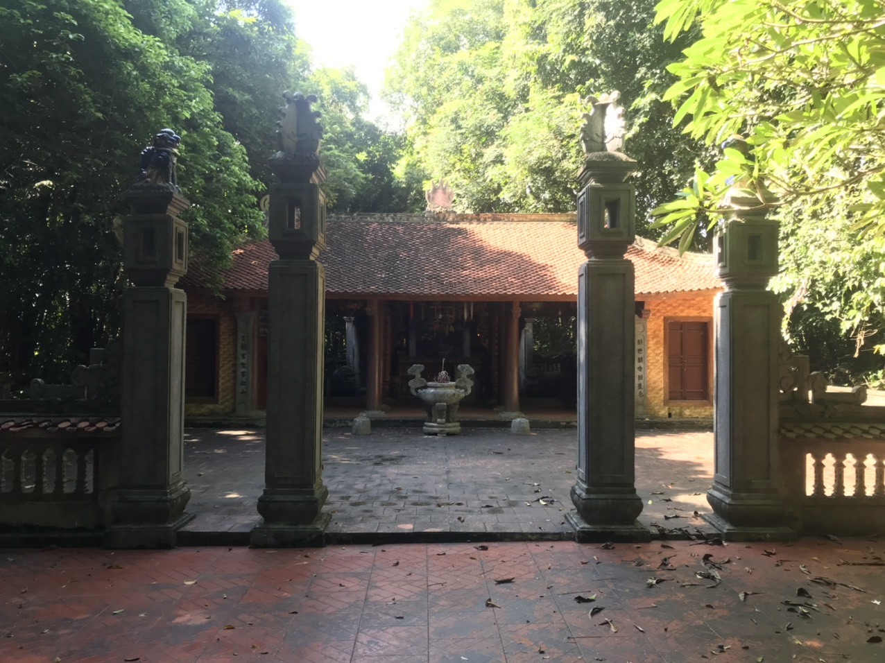 Đền thờ công chúa Nhồi Hoa thôn Thái Sơn, xã Sơn Lai, huyện Nho Quan, tỉnh Ninh Bình (Ảnh: Hải An).