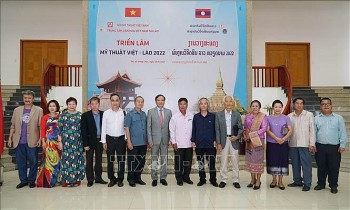 Triển lãm mỹ thuật Việt Nam - Lào năm 2022