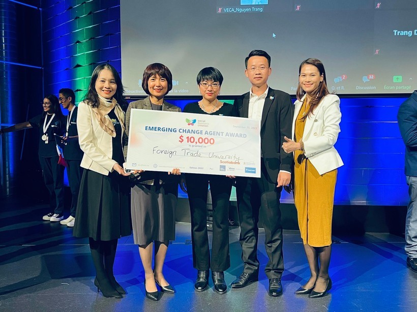 ĐH Ngoại thương giành nhiều giải thưởng tại Social Business Creation | Giáo dục | Vietnam+ (VietnamPlus)