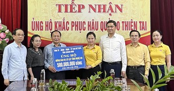 Quảng Bình hỗ trợ 800 triệu đồng cho Nghệ An và Hà Tĩnh khắc phục hậu quả thiện tai