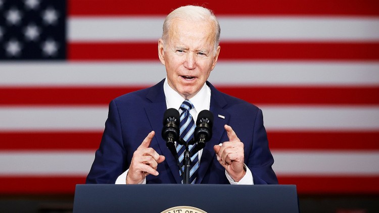 Ông Biden tuyên bố sẽ tranh cử tổng thống nhiệm kỳ thứ hai (Ảnh: Getty Images).