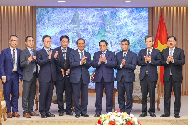 Đại sứ Park Noh Wan bày tỏ cảm ơn Chính phủ Việt Nam luôn quan tâm, tháo gỡ khó khăn, hỗ trợ các doanh nghiệp, trong đó có các doanh nghiệp Hàn Quốc phát triển (Ảnh: VGP/Nhật Bắc).