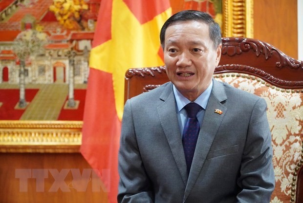 Ông Nguyễn Bá Hùng, Đại sứ Việt Nam tại Lào. (Ảnh: TTXVN)