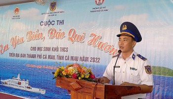 Cà Mau: Sôi nổi cuộc thi “Em yêu biển đảo quê hương”