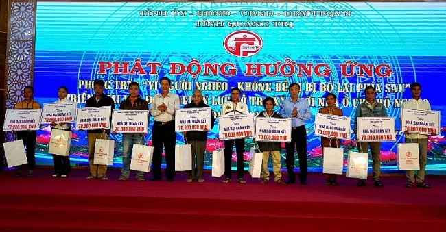 Quảng Trị đặt mục tiêu hỗ trợ xây dựng mới nhà ở cho hơn 3.100 hộ nghèo