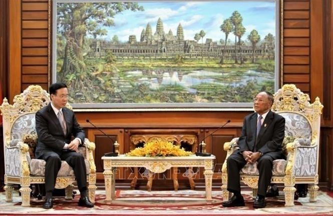 Truyền thông Campuchia đánh giá cao ý nghĩa chuyến thăm của Thường trực Ban Bí thư Võ Văn Thưởng