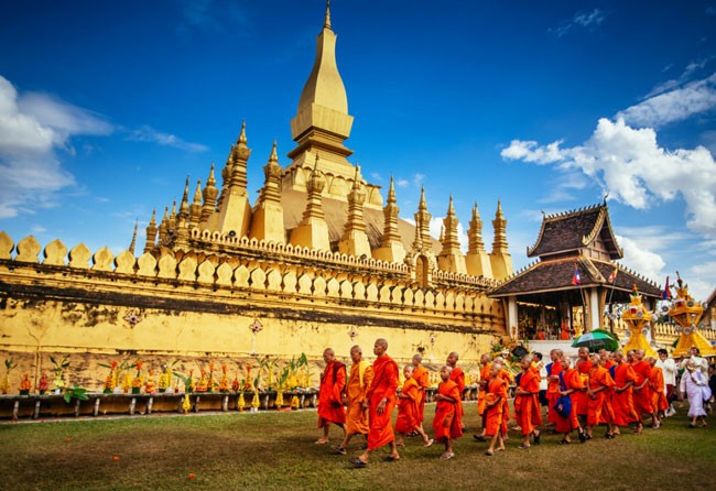 Lào tổ chức Lễ hội That Luang 2022 với quy mô lớn
