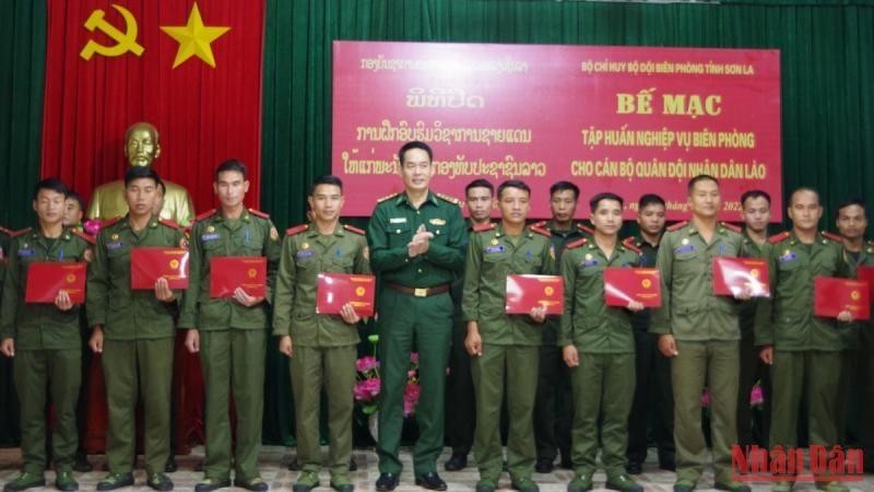 Sơn La bế mạc tập huấn nghiệp vụ cho các đồng chí học viên Lào
