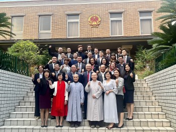 Gặp gỡ và trao đổi với đại diện 7 Hội đoàn của người Việt Nam tại Nhật Bản