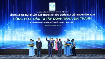 Tân Á Đại Thành lần thứ 5 liên tiếp đạt Thương hiệu Quốc gia Tân Á Đại Thành lần thứ 5 liên tiếp đạt Thương hiệu Quốc gia