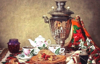 Độc đáo văn hóa trà trong ẩm thực Nga