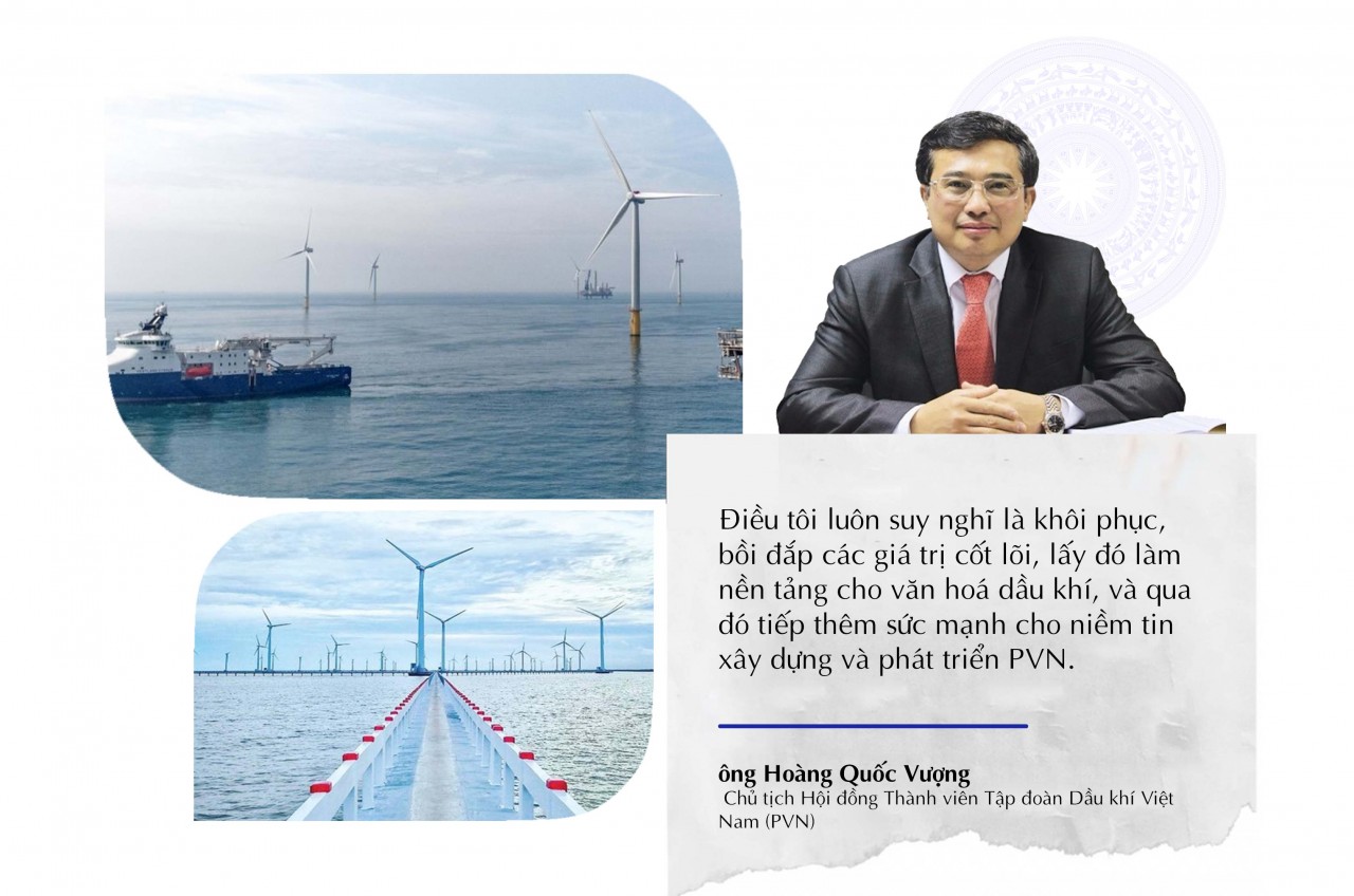 Mục tiêu chiến lược của PVN là phát triển điện gió ngoài khơi