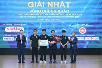 Việt Nam đạt giải Nhất cuộc thi sinh viên với an toàn thông tin ASEAN 2022