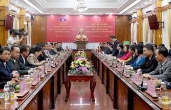 Đẩy mạnh quan hệ hợp tác sâu rộng, toàn diện giữa Bình Định (Việt Nam) và Sekong (Lào)