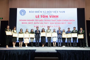 Thêm 103 doanh nghiệp tiêu biểu trong thực hiện chính sách bảo hiểm xã hội được tôn vinh