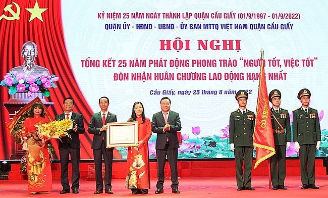 Quận Cầu Giấy (Hà Nội): Nhìn lại 25 năm xây dựng và phát triển