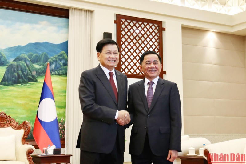 Việt Nam-Lào tăng cường hợp tác giữa hai Cơ quan Kiểm tra Trung ương của hai Đảng