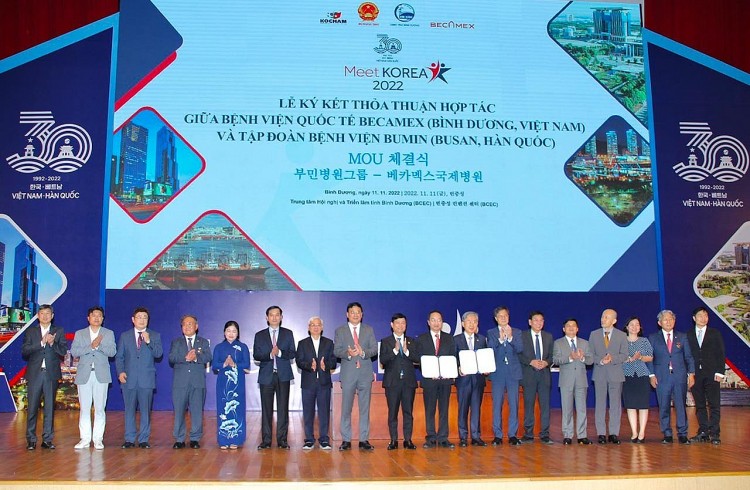 Các đại biểu tham dự sự kiện 'Gặp gỡ Hàn Quốc 2022' tại Bình Dương (Ảnh: TH).