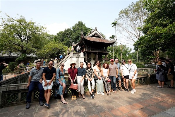 Đoàn famtrip từ Australia đã có những trải nghiệm thú vị tại Hà Nội.