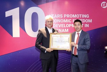 FNF nhận bằng khen của VUFO vì những đóng góp tích cực tại Việt Nam