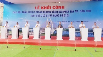Thủ tướng Phạm Minh Chính dự khởi công dự án đường vành đai phía Tây TP Cần Thơ