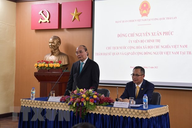 Chủ tịch nước Nguyễn Xuân Phúc thăm cộng đồng kiều bào tại Thái Lan | Người Việt bốn phương | Vietnam+ (VietnamPlus)