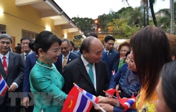 Chủ tịch nước Nguyễn Xuân Phúc thăm cộng đồng kiều bào tại Thái Lan