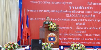 Giao lưu tọa đàm sỹ quan trẻ Quân đội Nhân dân Việt Nam - Lào