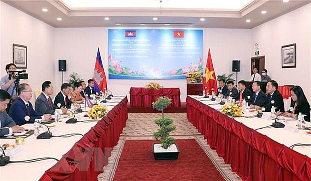 Việt Nam-Campuchia tăng cường hợp tác trong lĩnh vực tôn giáo | Chính trị | Vietnam+ (VietnamPlus)