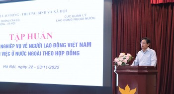 Bồi dưỡng nghiệp vụ về người lao động Việt Nam đi làm việc ở nước ngoài theo hợp đồng