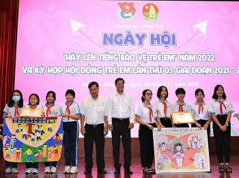 Ngày hội "Hãy lên tiếng bảo vệ trẻ em" tại Bà Rịa Vũng Tàu