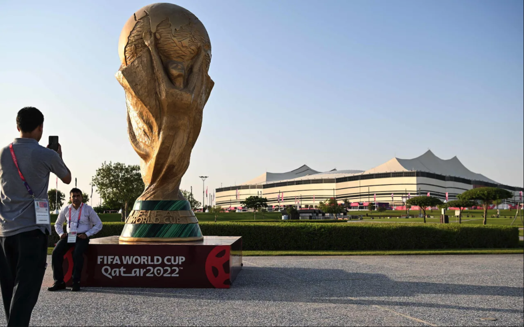 Sân Al Bayt tại Al Khor sẽ tổ chức lễ khai mạc World Cup 2022 (Ảnh: AFP).