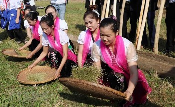 Lễ hội Kin lẩu khẩu mẩu của đồng bào Thái trắng Lai Châu