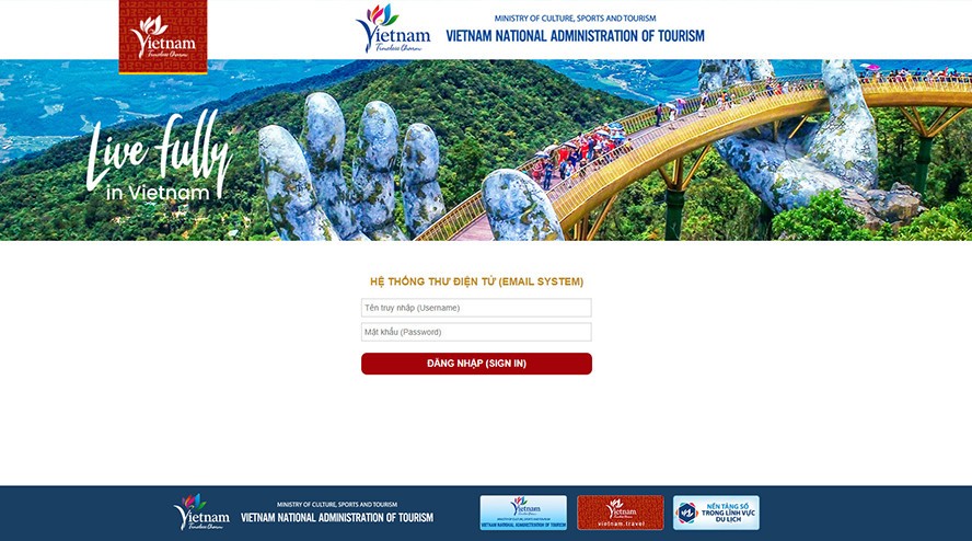 Ra mắt hệ thống email xúc tiến quảng bá du lịch Việt Nam